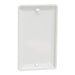 Square D 1 Gang Blank Matte Wall Plate Wh