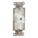 Square D Data Cat 6 Rj45 Strap Wh