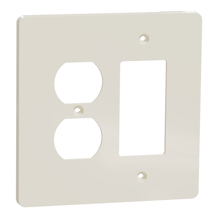Square D 2 G Mid+ 1 Duplex 1 Deco Wp La