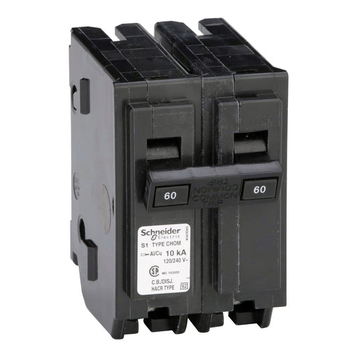 Schneider Electric Miniature Circuit Breaker 120/240V 60A