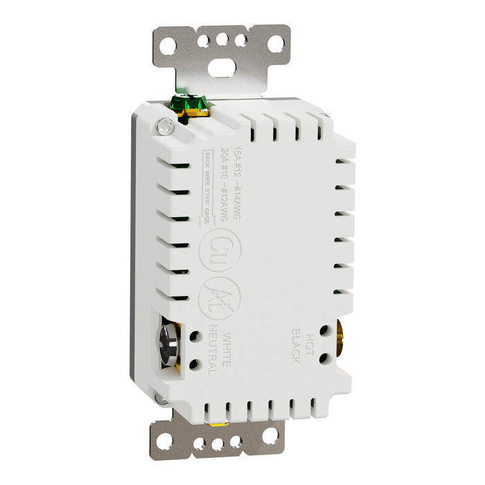 Schneider Electric Usb A/A 4.8A Chargr Tr Duplx 20A Recp Gy