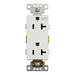 Schneider Electric Wr/Tr 20A Receptacle Comm Wh