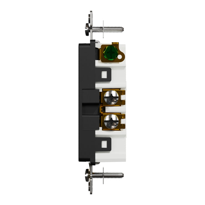 Schneider Electric Tr 15A Receptacle Resi Bk