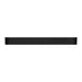 Square D 1 Gang Screwless Matte Wall Plate Bk