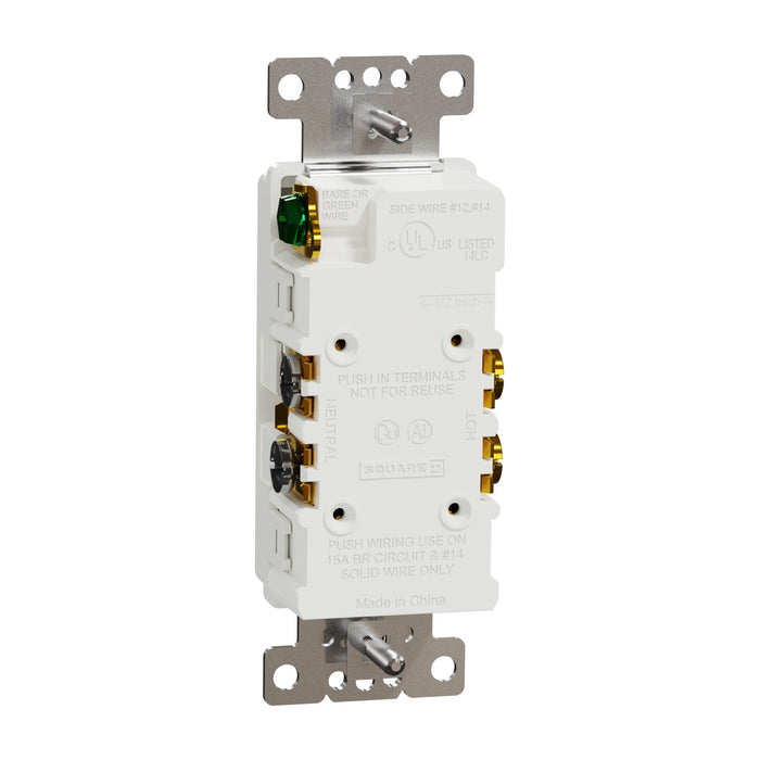 Schneider Electric Tr 15A Receptacle Resi Wh 30 Pk