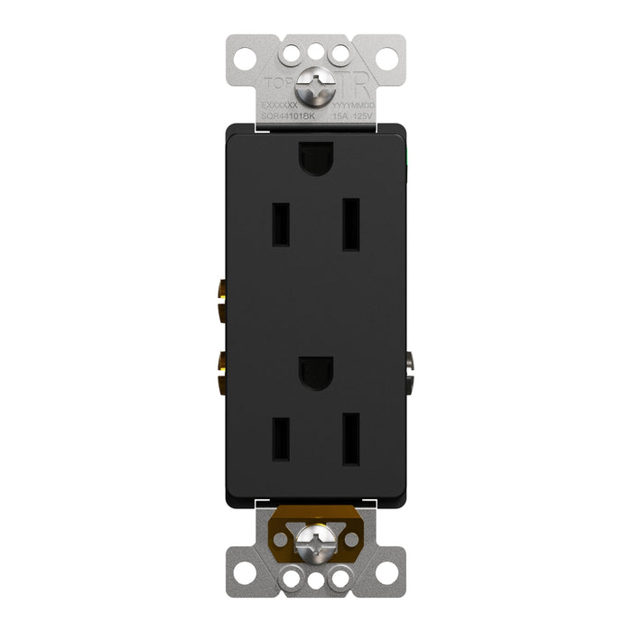 Schneider Electric Tr 15A Receptacle Resi Bk