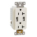 Schneider Electric Usb A/A 4.8A Chargr Tr Duplx 20A Recp La
