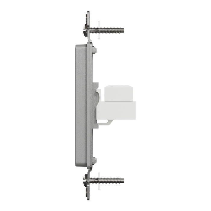 Square D Data Cat 6 Rj45 Strap Gy