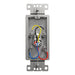 Square D Tel Rj11 4P4C Strap Gy