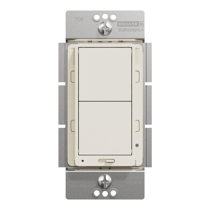 Schneider Electric Rckr Dual-Ld Dim. 600W Resi Sngl Pol La