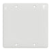 Square D 2 Gang Blank Wall Plate Wh