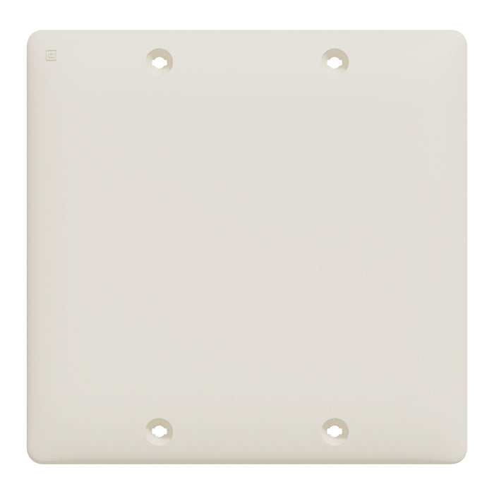 Square D 2 Gang Blank Wall Plate La