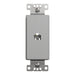 Square D Tel Rj11 4P4C Strap Gy