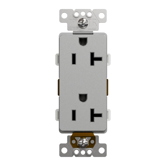 Schneider Electric Tr 20A Receptacle Comm Gy