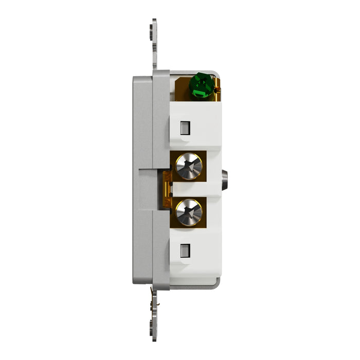 Schneider Electric Tr 15A Receptacle Comm Gy