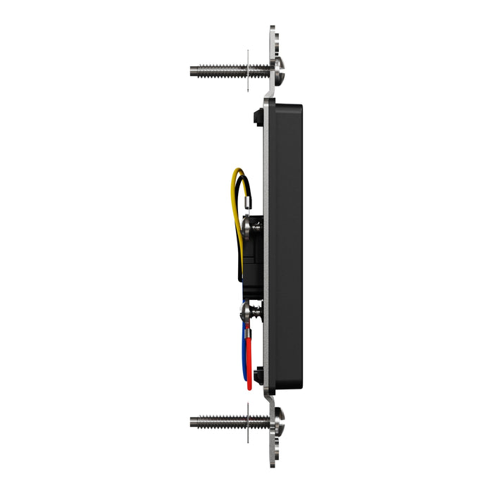 Square D Tel Rj11 4P4C Strap Bk