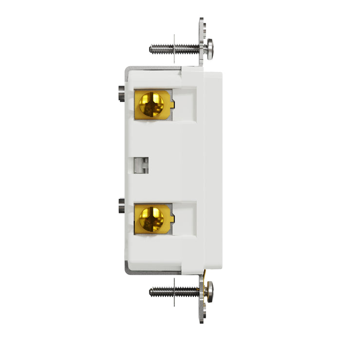 Schneider Electric Tr 15A Lighted Receptacle Resi Wh