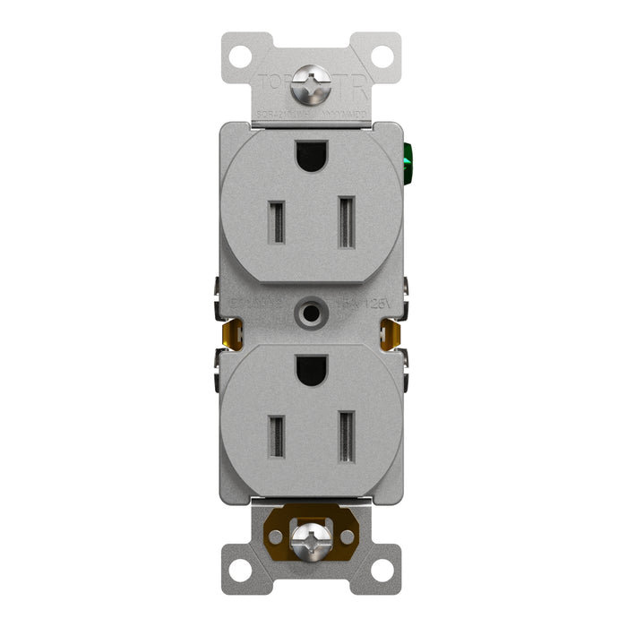 Schneider Electric Tr 15A Duplex Outlet Resi Gy