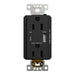 Schneider Electric Usb A/C 5.4A Chargr Tr Duplx 15A Recp Bk