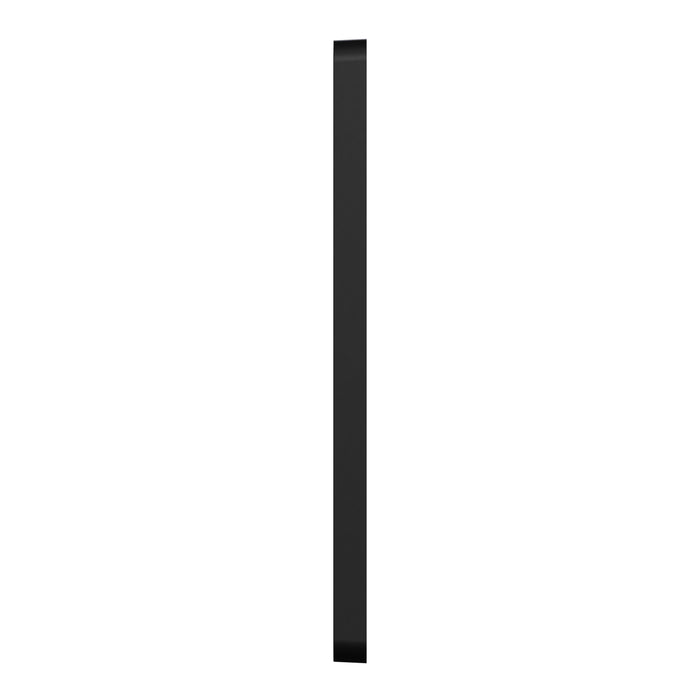 Square D 1 Gang Mid+ Wall Plate Bk