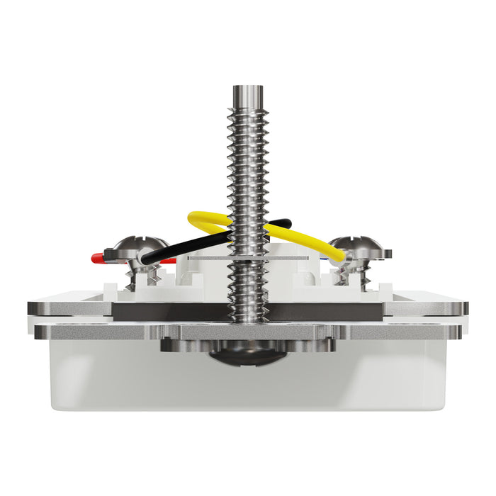 Square D Tel Rj11 4P4C Strap Wh