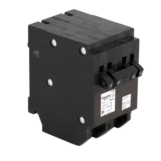 Schneider Electric Miniature Circuit Breaker 120V 15A Chomt1515240