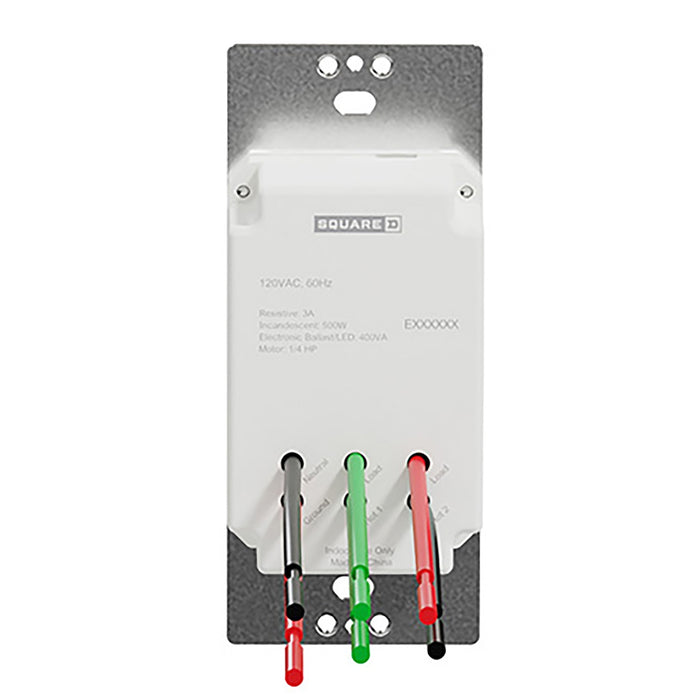 Schneider Electric Pir/Humidity Sensor Fan/Light Control Wh
