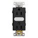 Schneider Electric Tr 15A Lighted Receptacle Resi Bk