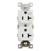 Schneider Electric Wr/Tr 20A Duplex Outlet Comm Wh