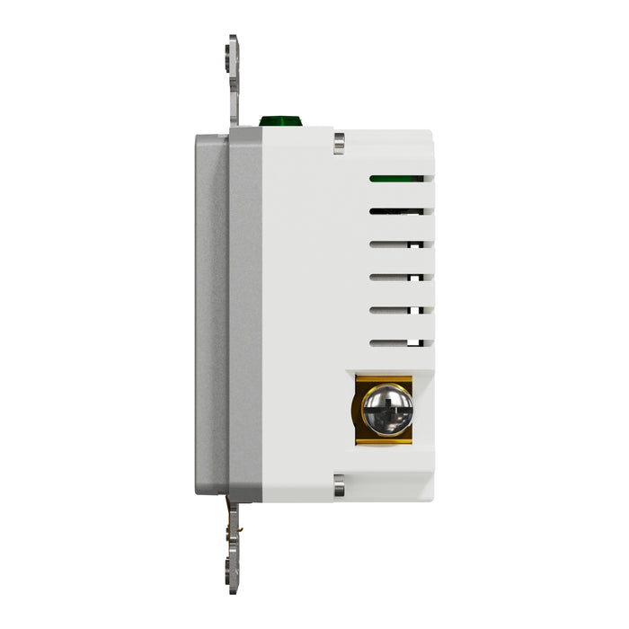 Schneider Electric Usb A/C 5.4A Chargr Tr Duplx 15A Recp Gy