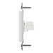 Square D Data Cat 6 Rj45 Strap Wh
