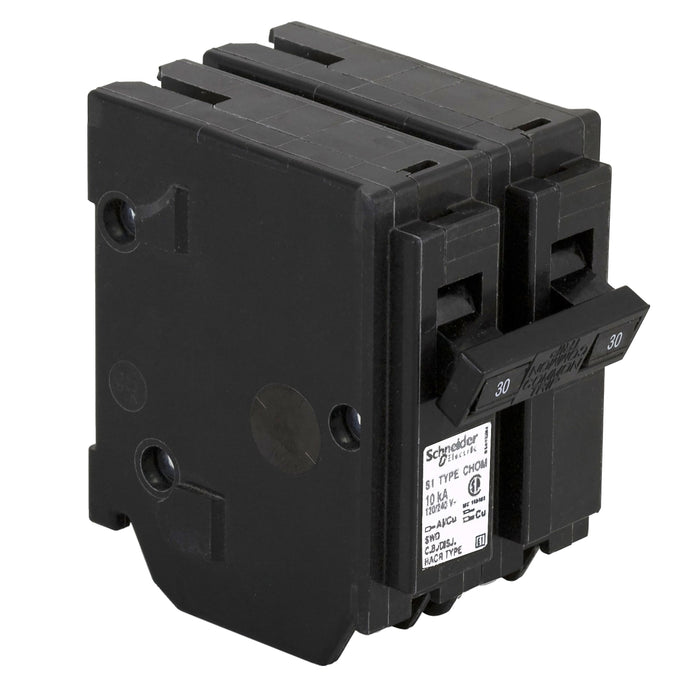 Schneider Electric Miniature Circuit Breaker 120/240V 30A
