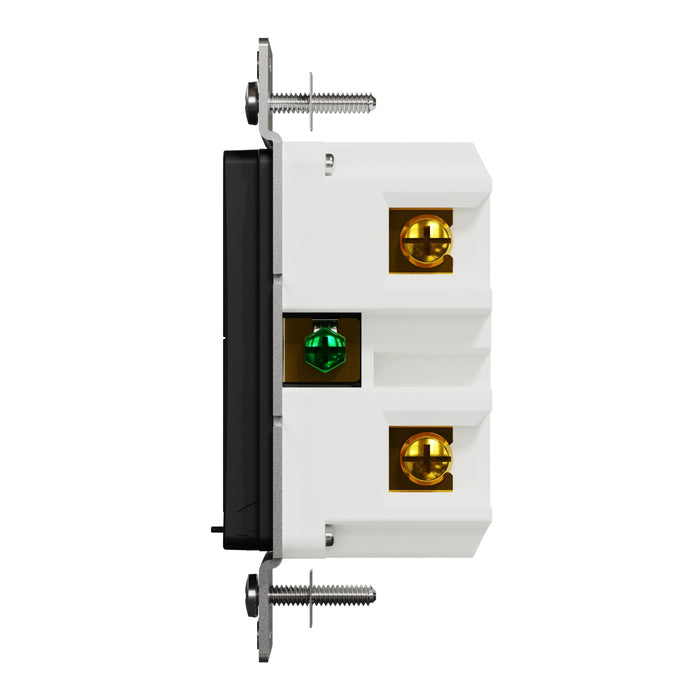 Schneider Electric Rckr Dual-Ld Dim. 600W Resi Sngl Pol Bk
