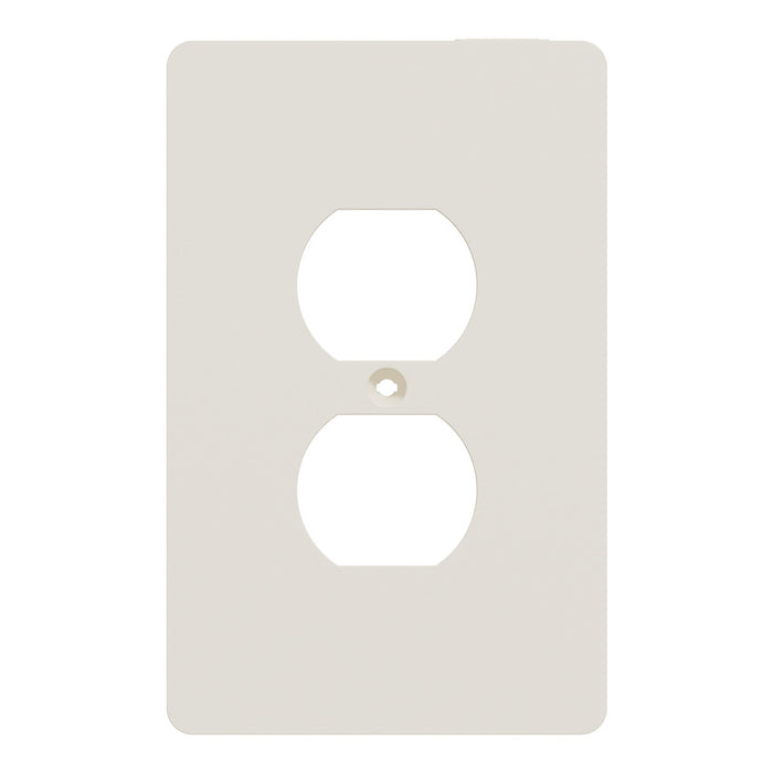 Square D 1 G Mid+ Duplex Outlet Wall Plate La