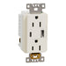 Schneider Electric Usb A/C 5.4A Chargr Tr Duplx 15A Recp La