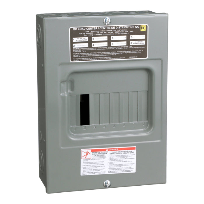 Square D Ld Ctr Qo Mlo 240V 100A 1Ph 6Sp Csa List