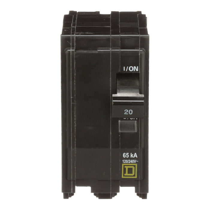Schneider Electric Miniature Circuit Breaker 120/240V 20A QH220