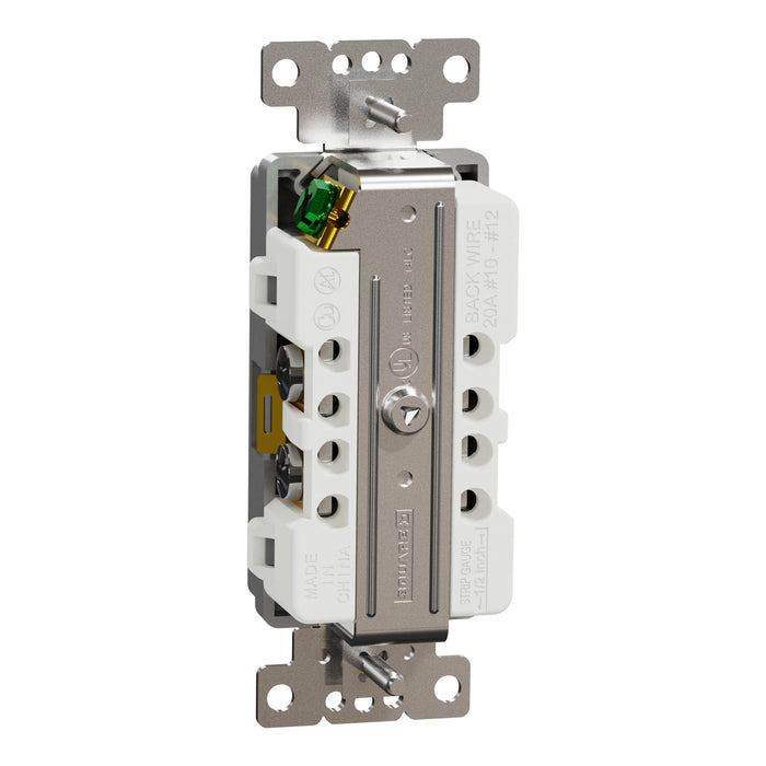 Schneider Electric Tr 20A Receptacle Comm Gy