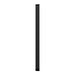 Square D 1 Gang Screwless Matte Wall Plate Bk