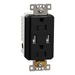 Schneider Electric Usb A/A 4.8A Chargr Tr Duplx 15A Recp Bk