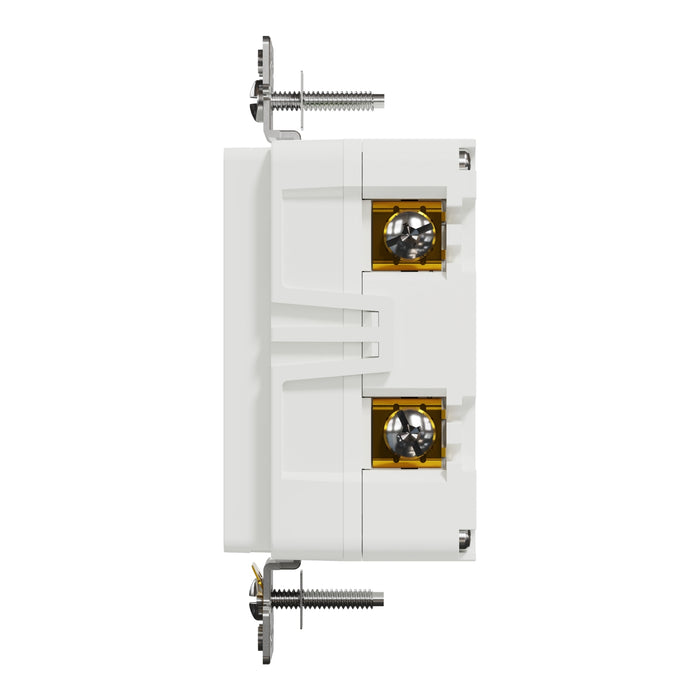 Schneider Electric Wr/Tr Gfci 15A Receptacle Resi Wh