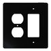 Square D 2 G Mid+ 1 Duplex 1 Deco Wp Bk