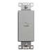 Square D Data Cat 6 Rj45 Strap Gy