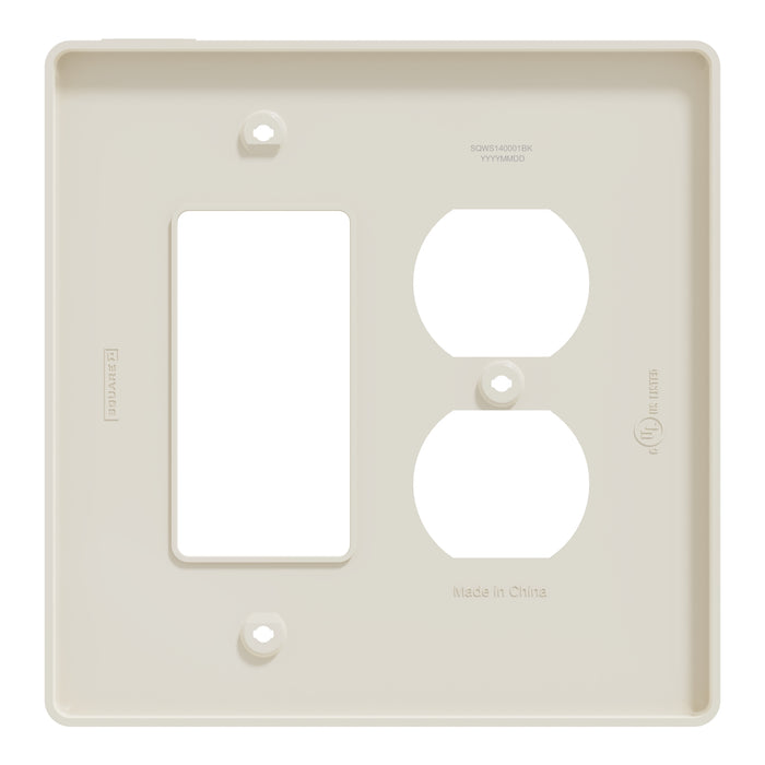 Square D 2 G Mid+ 1 Duplex 1 Deco Wp La