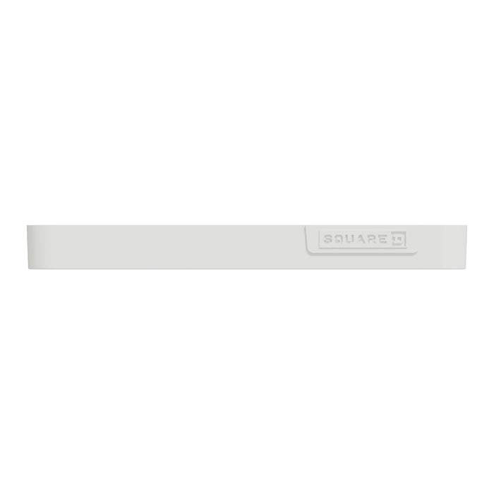Square D 1 Gang Screwless Matte Wall Plate Wh