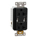 Schneider Electric Usb A/A 4.8A Chargr Tr Duplx 20A Recp Bk