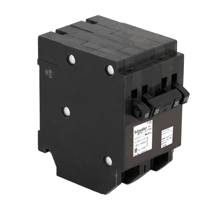 Schneider Electric Miniature Circuit Breaker 120V 15A Chomt1515220