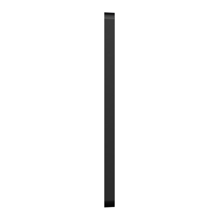 Square D 3 Gang Mid+ Wall Plate Bk