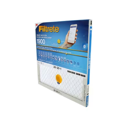 3M Canada Filtrete Smart MPR 1900 Premium Allergen, Bacteria & Virus Air Filters, 20in x 20in x 1in, Model S-UA02-6-CA