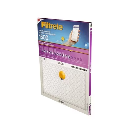 3M Canada Filtrete Smart Allergen, Bacteria & Virus Filter, MPR 1500, 20in x 25in x 1in, Model S-2003-6-CA
